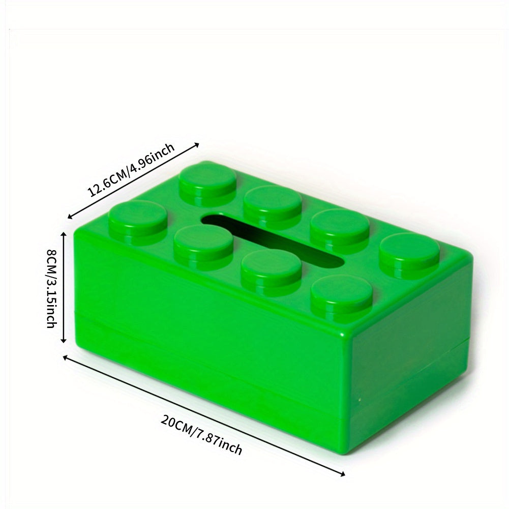 Tissue Box with Napkin Dispenser Creative Storage for Home Bathroom Decor