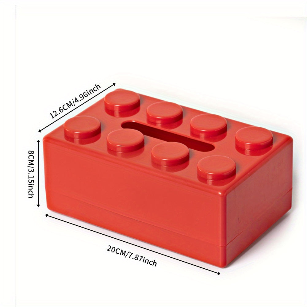 Tissue Box with Napkin Dispenser Creative Storage for Home Bathroom Decor