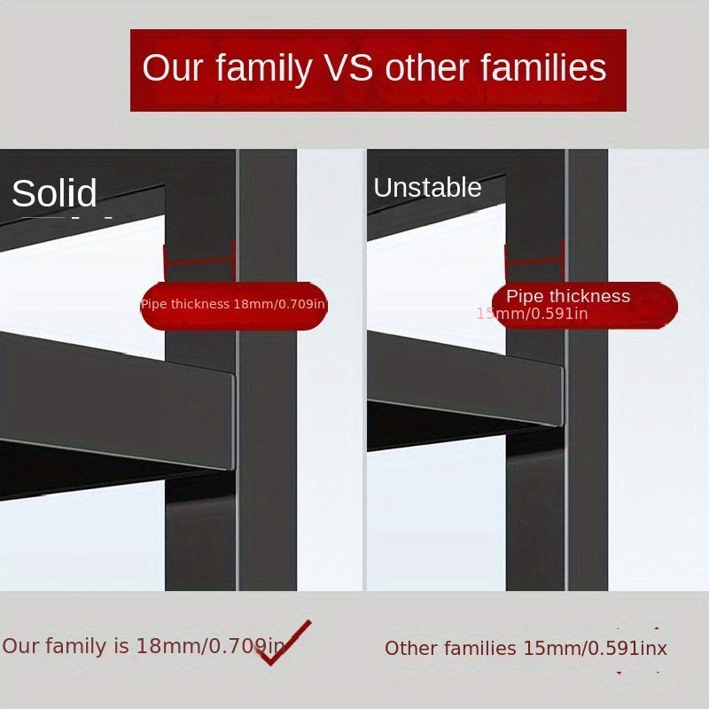 Stainless Steel Expandable Microwave Oven Rack 2-Tier Countertop Organizer with Hooks