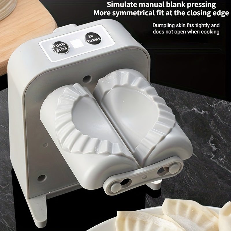 Rechargeable Automatic Dumpling Maker Machine with Lithium Battery and USB Charging