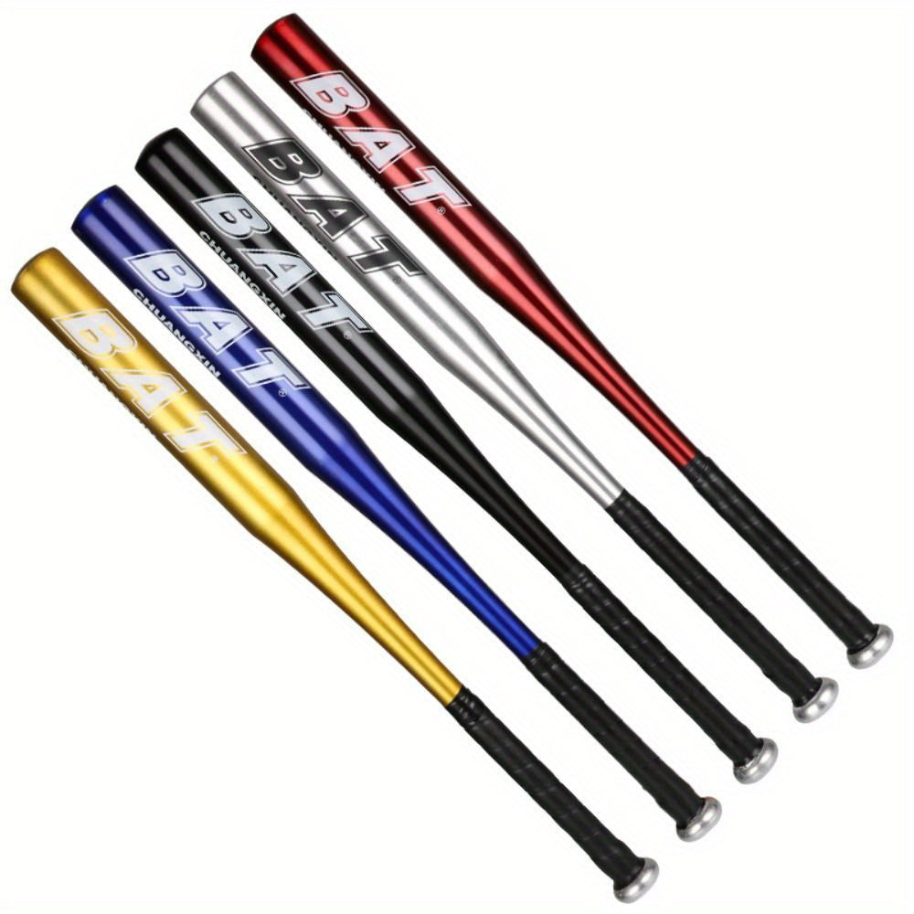 Aluminum Alloy Baseball Bat 20 Inches Durable Outdoor Training Softball Black Blue Red