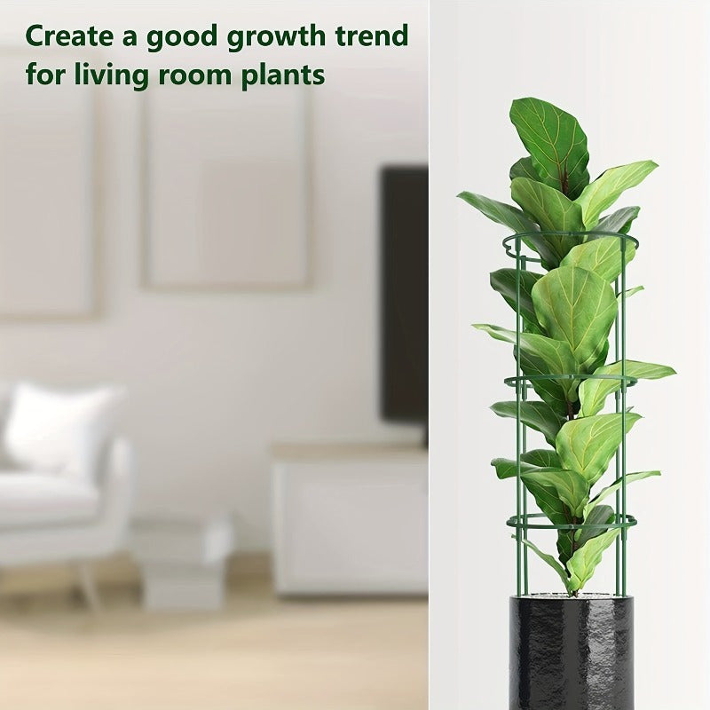 20-Pack Adjustable Plastic Plant Support Stakes for Tomatoes Monstera Peony Hydrangea