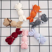 Cute Rabbit Pattern Washcloth Bath Towel Absorbent Quick-Drying Super Soft Skin-Friendly