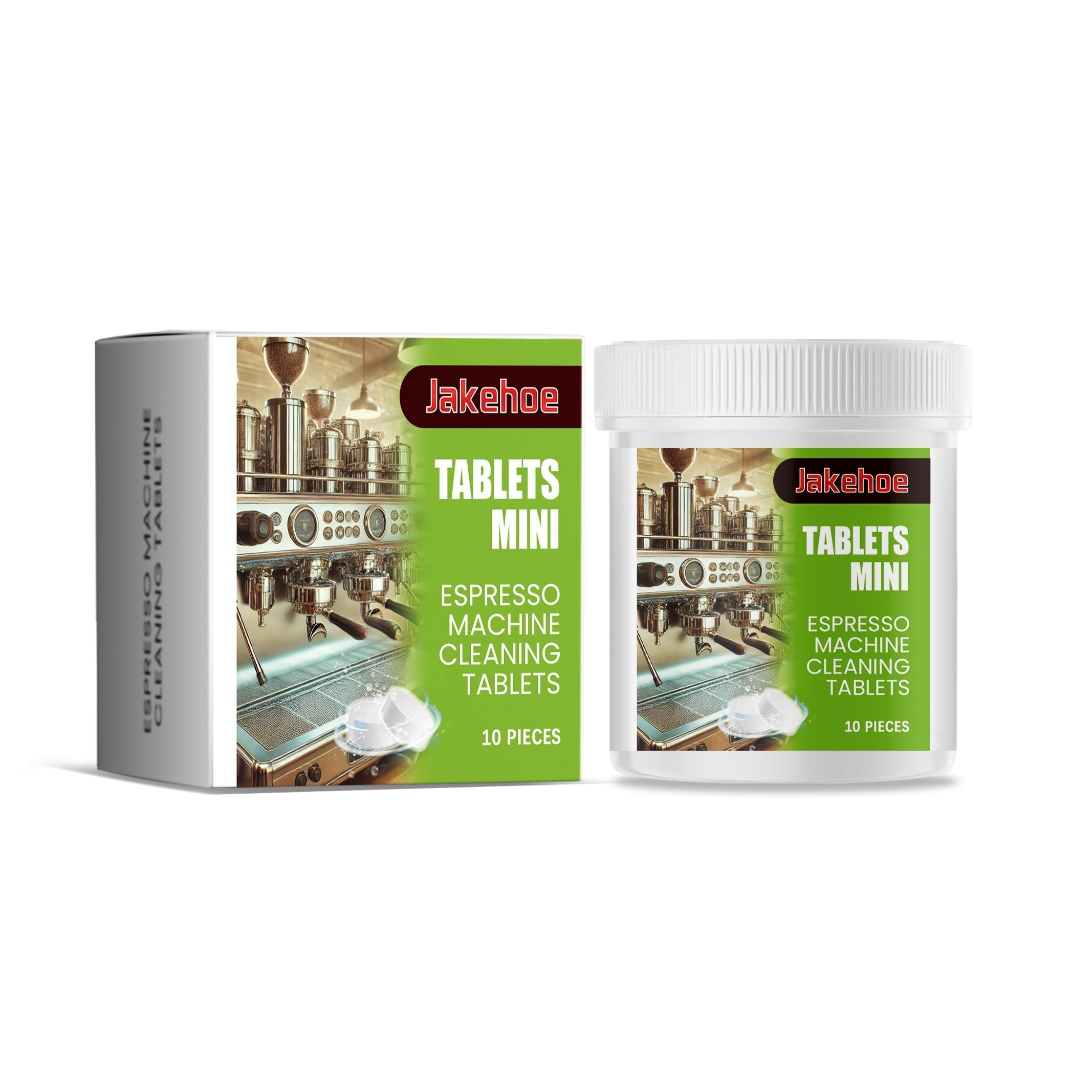 Coffee Machine Cleaning Tablets Set of 10 Descaling and Stain Removal