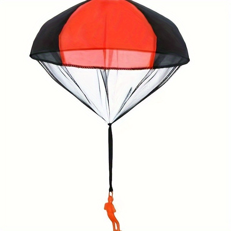 3 ta to'plam ochiq havoda parashut o'yinchoq bolalar uchun 3-10 yoshlar yashil qizil sariq