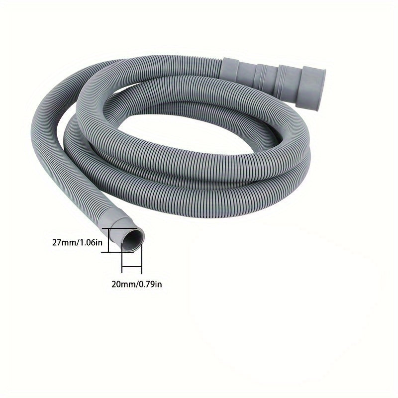 Extensión de manguera de aguas residuales para autocaravana de 1-5m, manguera de alcantarillado flexible para camping