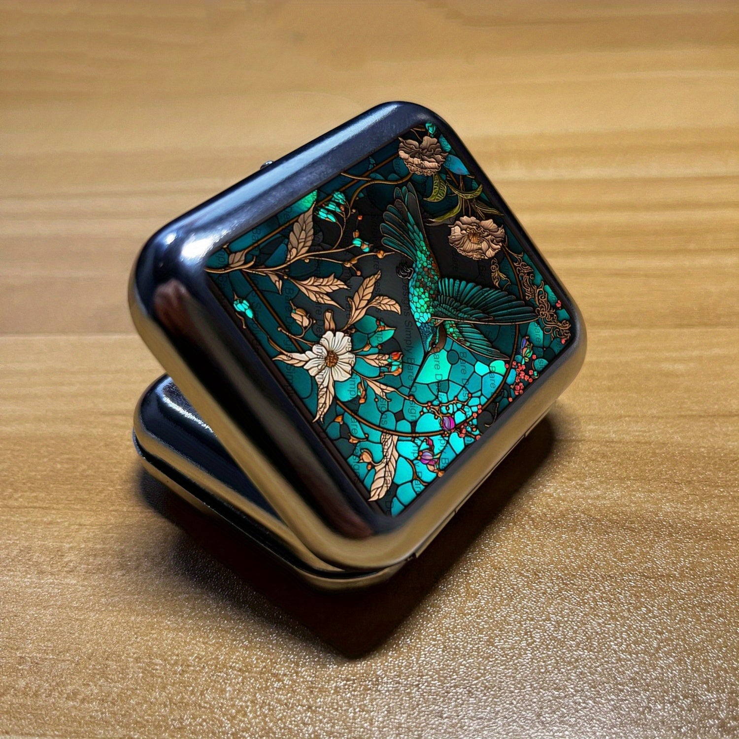 Мини металлическая пепельница портативная карманная автомобильная уличная курительная принадлежность