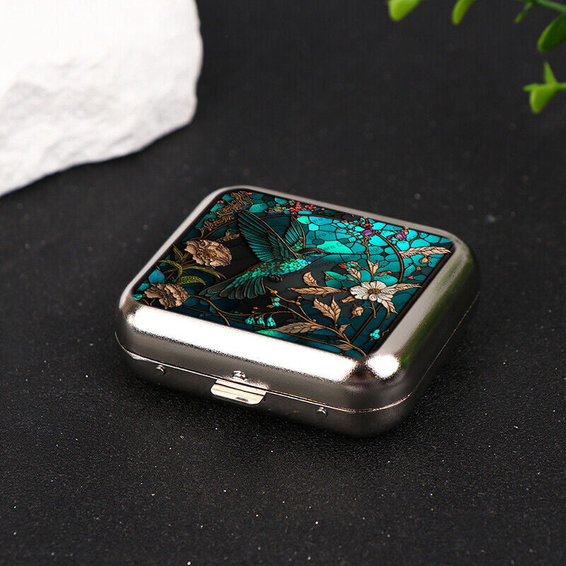 Мини металлическая пепельница портативная карманная автомобильная уличная курительная принадлежность