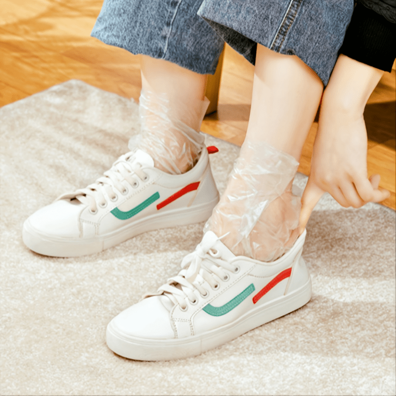 Disposable Foot Mask Covers 100pcs Soft Comfortable Daily Use
