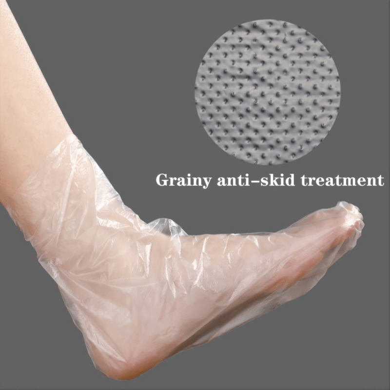 Disposable Foot Mask Covers 100pcs Soft Comfortable Daily Use