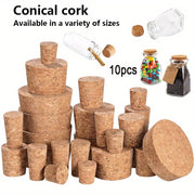 Reusable Wine Bottle Stoppers Set of 10 for Bottles and Bar Accessories