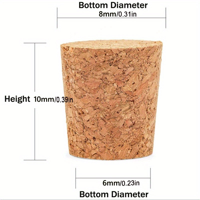 Reusable Wine Bottle Stoppers Set of 10 for Bottles and Bar Accessories