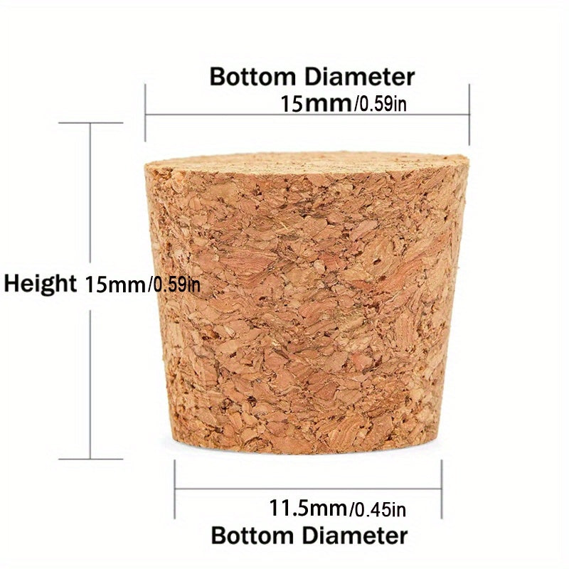 Reusable Wine Bottle Stoppers Set of 10 for Bottles and Bar Accessories