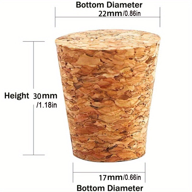 Reusable Wine Bottle Stoppers Set of 10 for Bottles and Bar Accessories