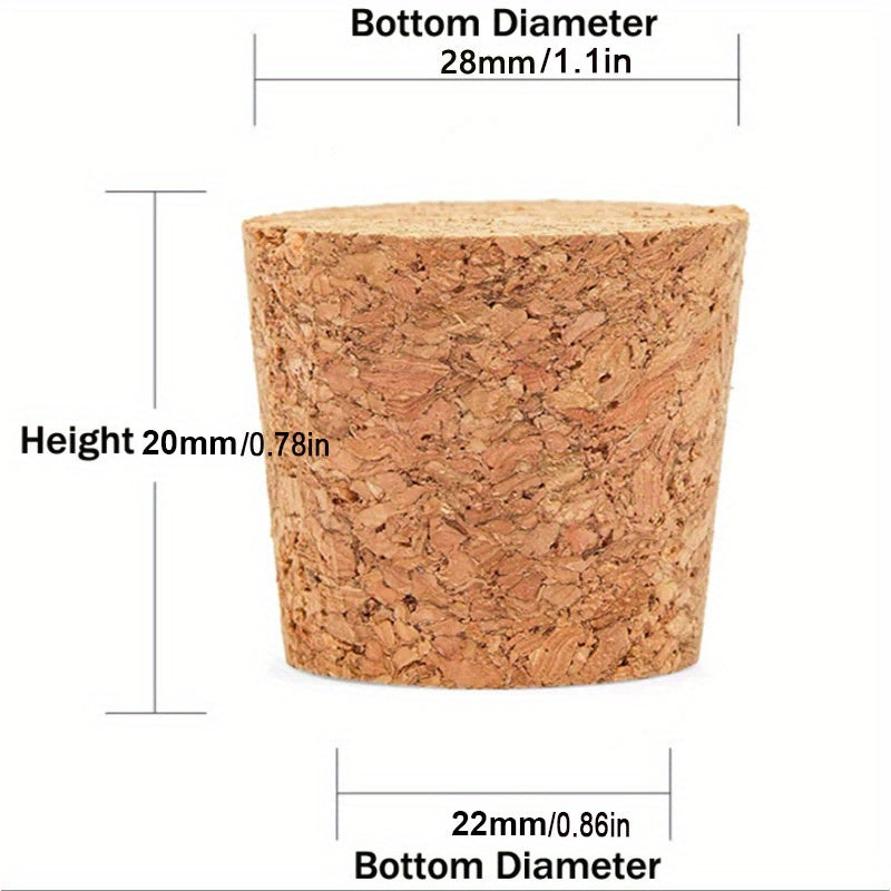 Reusable Wine Bottle Stoppers Set of 10 for Bottles and Bar Accessories