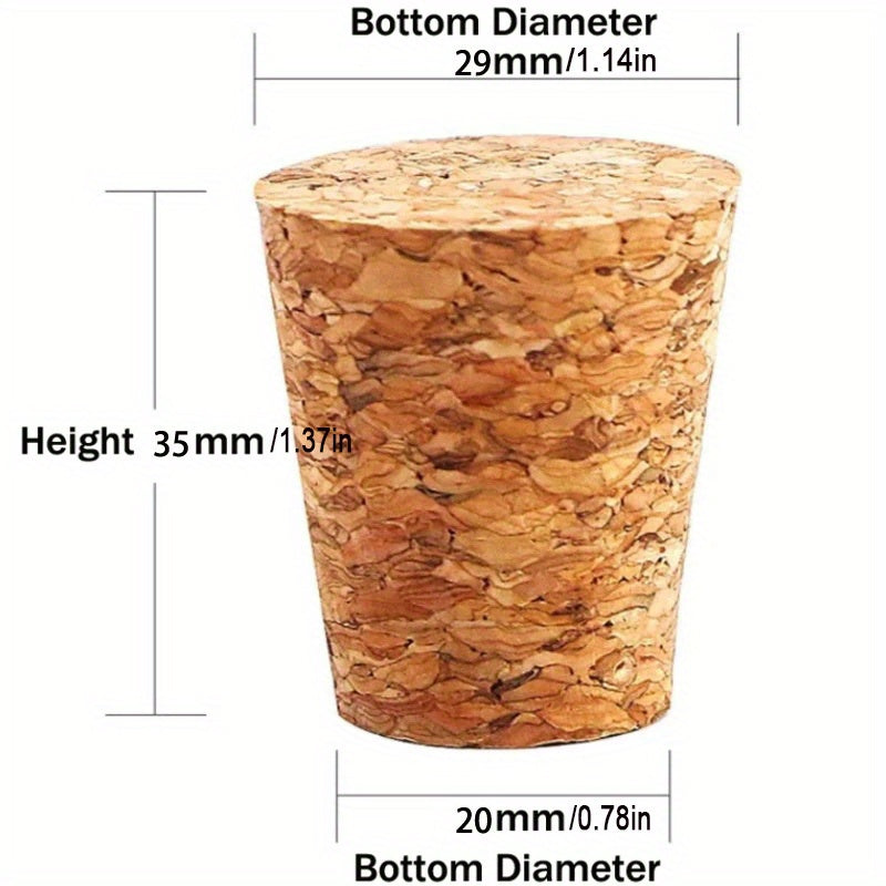 Reusable Wine Bottle Stoppers Set of 10 for Bottles and Bar Accessories