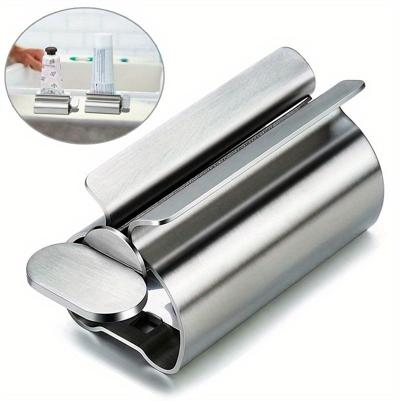 Stainless Steel Toothpaste Squeezer Labor-Saving Tube Wringer Bathroom