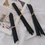 Elegant Black and Gold Reed Diffuser Sticks for Home Decor and Relaxation