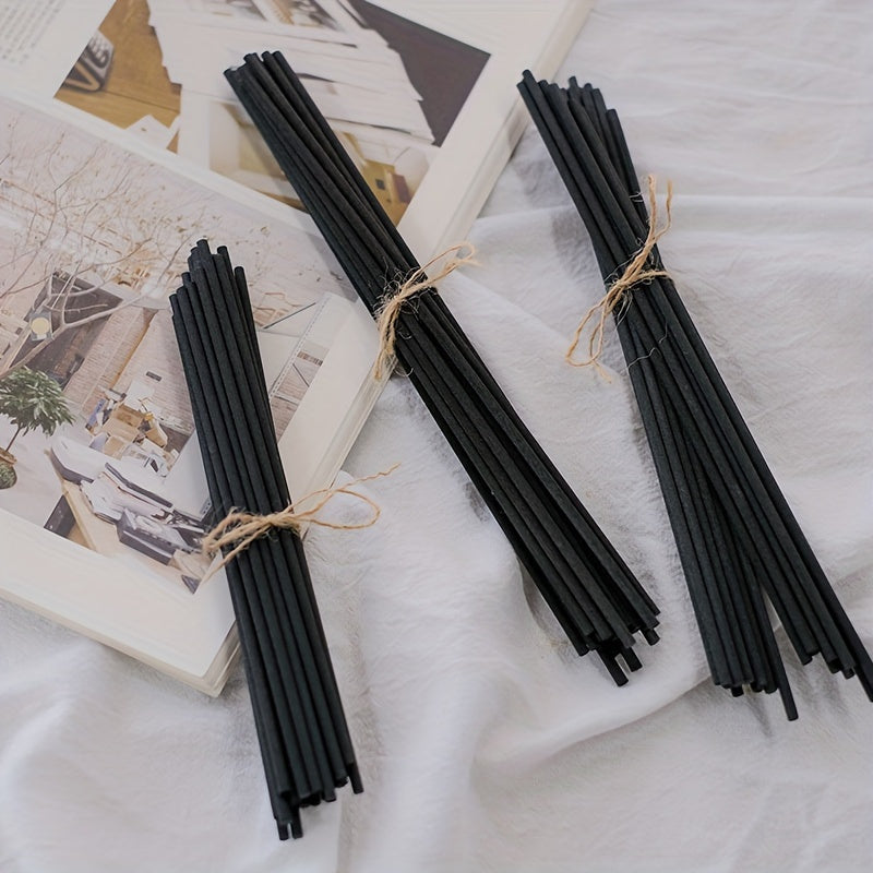 Elegant Black and Gold Reed Diffuser Sticks for Home Decor and Relaxation
