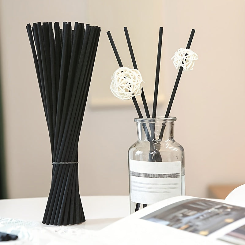 Elegant Black and Gold Reed Diffuser Sticks for Home Decor and Relaxation
