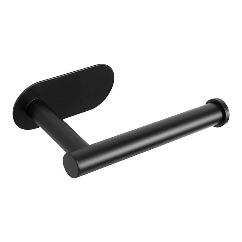 Soporte de papel higiénico de acero inoxidable autoadhesivo, montaje en pared, a prueba de óxido, duradero