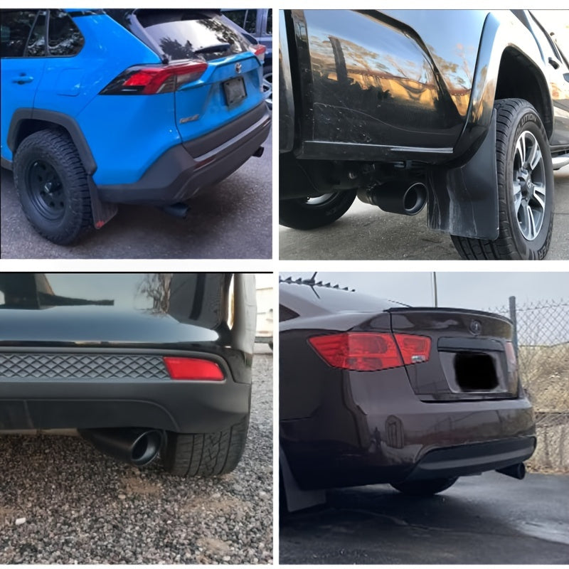 Universal Stainless Steel Car Exhaust Pipes Upgrade Automotive Performance