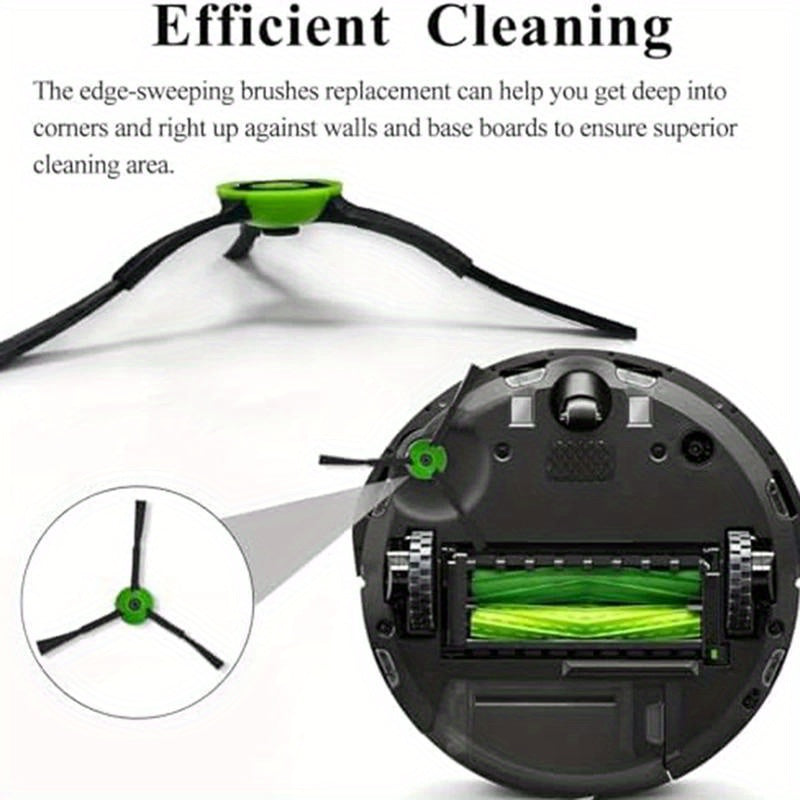 Robot Vacuum Side Brush Replacement for I, J, and E Series Edge-Sweeping Brushes