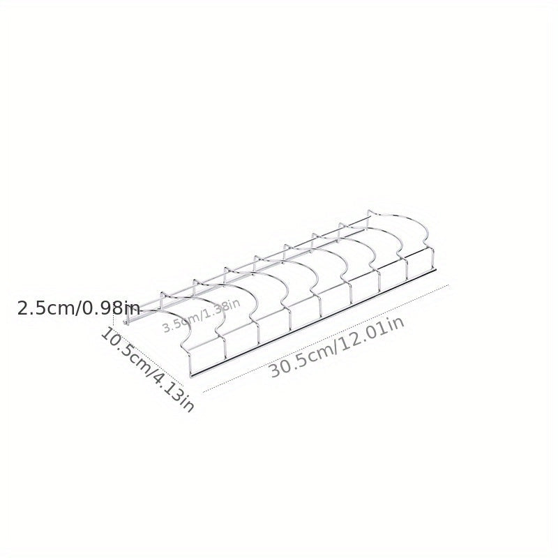 Naychali po'latdan yasalgan idish quruq racki, idishlar va plastinkalar uchun ko'p funksiyali saqlash qutisi, asboblar va idishlar uchun uyda suzish racki, oshxona aksessuarlari uchun countertop shkaf tashkilotchisi