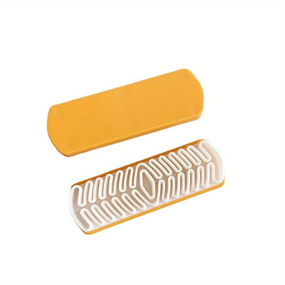 White Rubber Crepe Shoe Brush for Suede and Nubuck Leather Cleaning