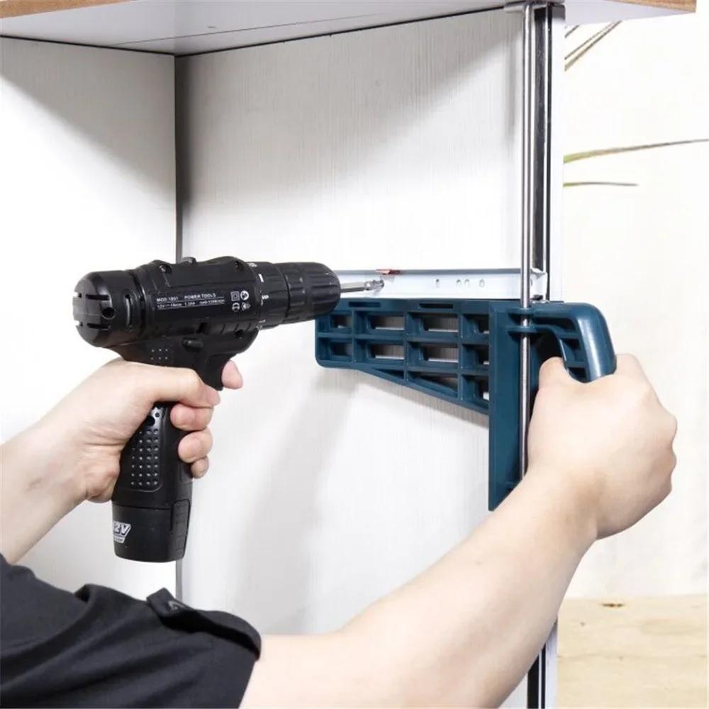 Drawer Slide Jig for Easy Installation Plastic Hardware Tool for Cabinets