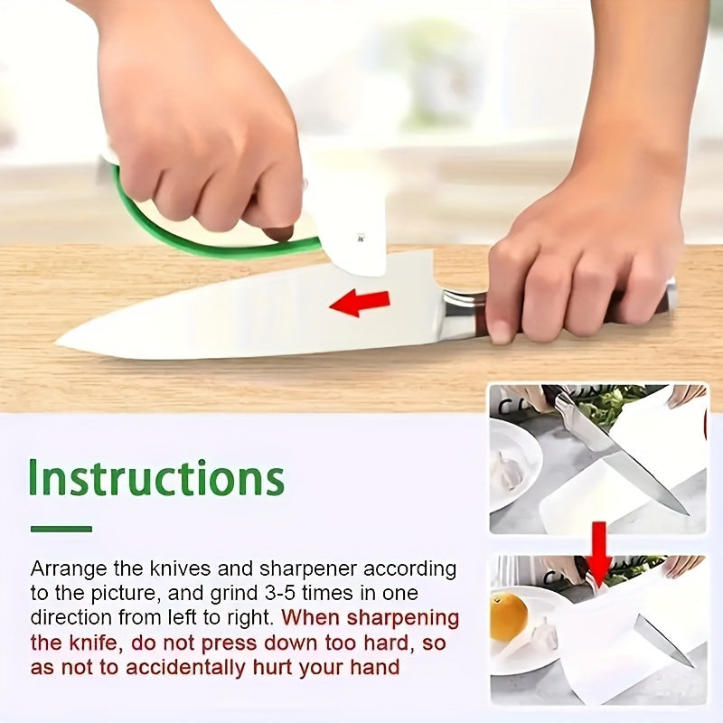 Knife Sharpener for Blades - Restores and Repairs Kitchen Knives