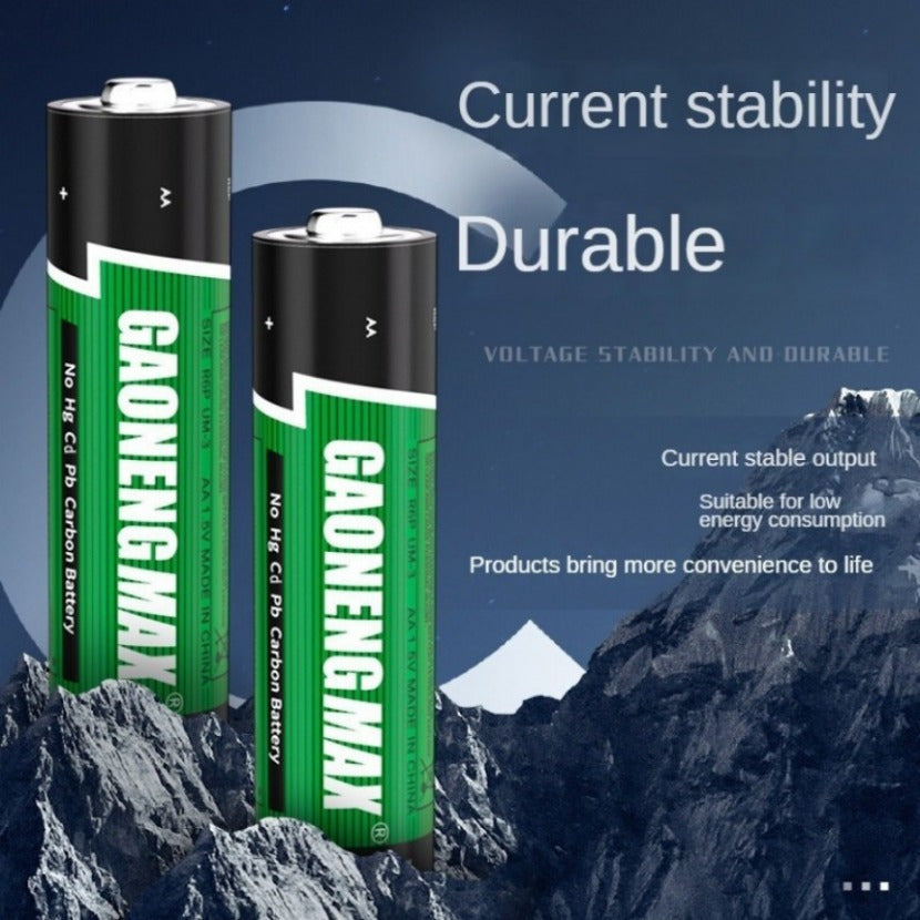Alkalin batareyalar AA AAA uzoq davom etadigan quvvat uchun chiroqlar, o'yinchoqlar, masofadan boshqarishlar