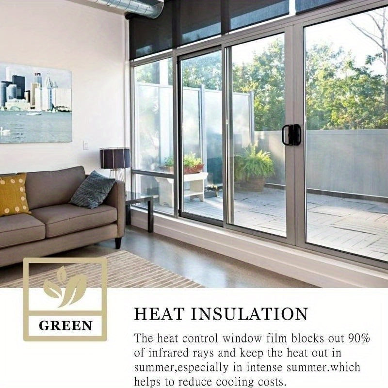 Reflective UV Blocking Window Film for Privacy Heat Control Self-Adhesive