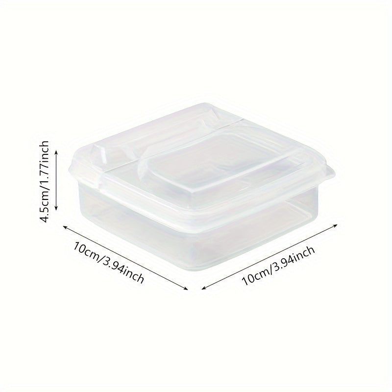 Refrigerator Organizer Clear Storage Box for Butter and Cheese Kitchen Essentials