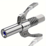 Acoplador de boquilla de grasa de acero inoxidable universal para pistolas de grasa de 1/8" NPT