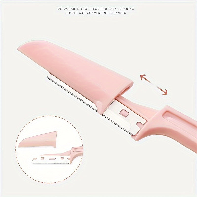 Women Men Eyebrow Razor Face Shaver Kit 1/3/4 Pcs Safe and Reusable