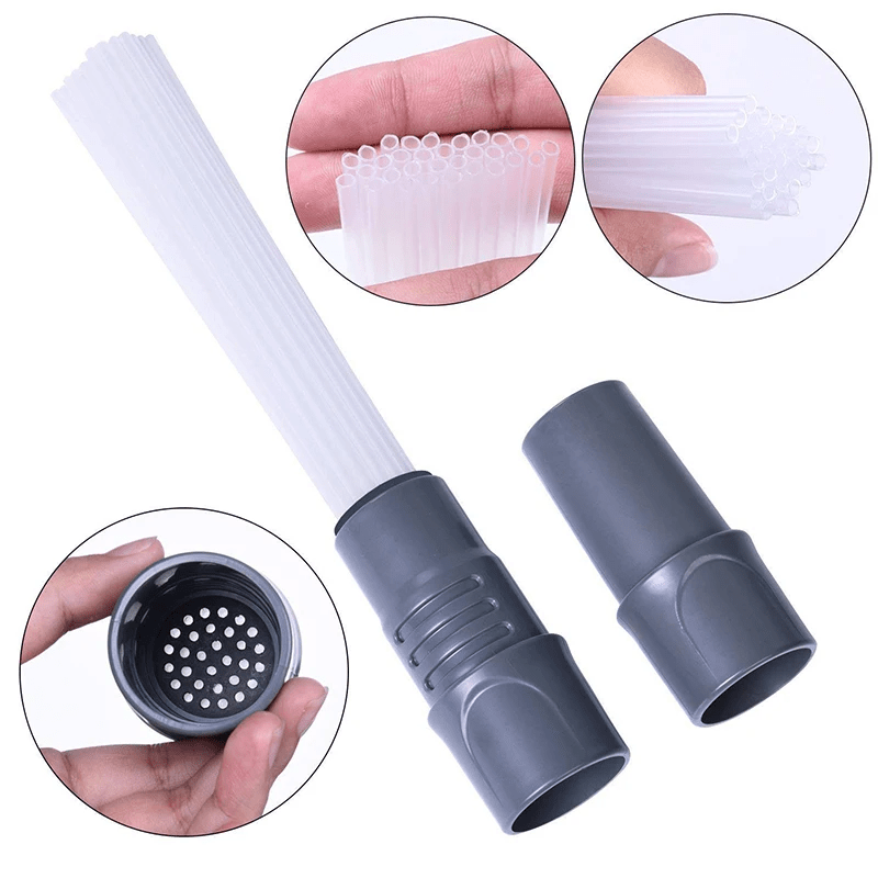 Universal Vacuum Attachment Tool for Dusting Air Vents Keyboards Drawers