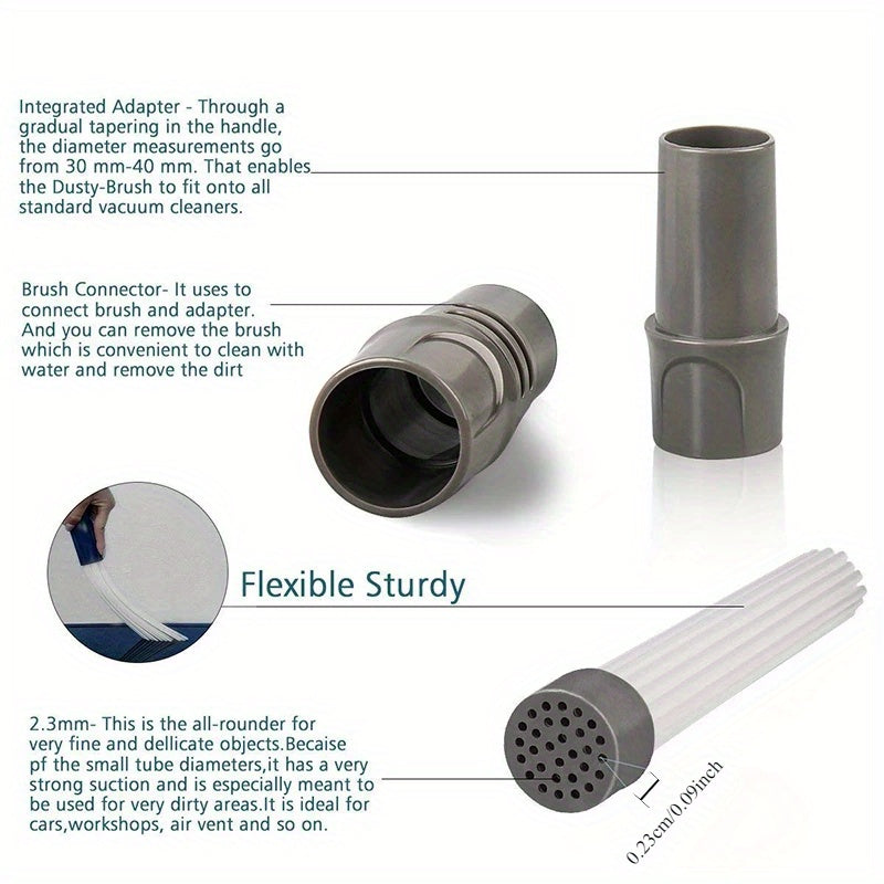 Havo ventilyatorlari, klaviaturalar, tortmalar va o'simliklar uchun universal vakuum ulanish asbobi.