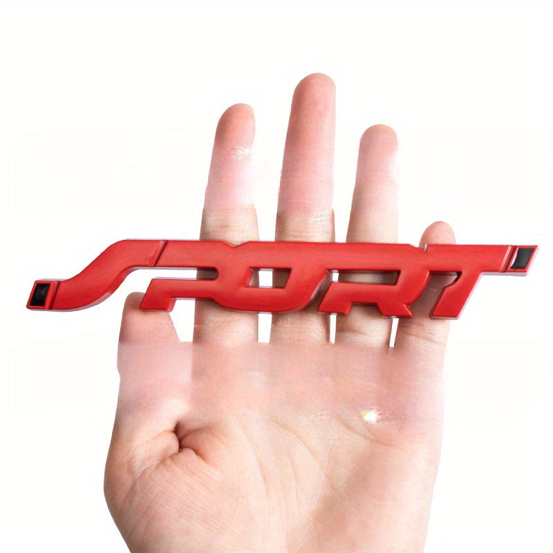 Avtomobil metalli sport stiker tanasi dekoratsiyasi quloq chizig'i decal