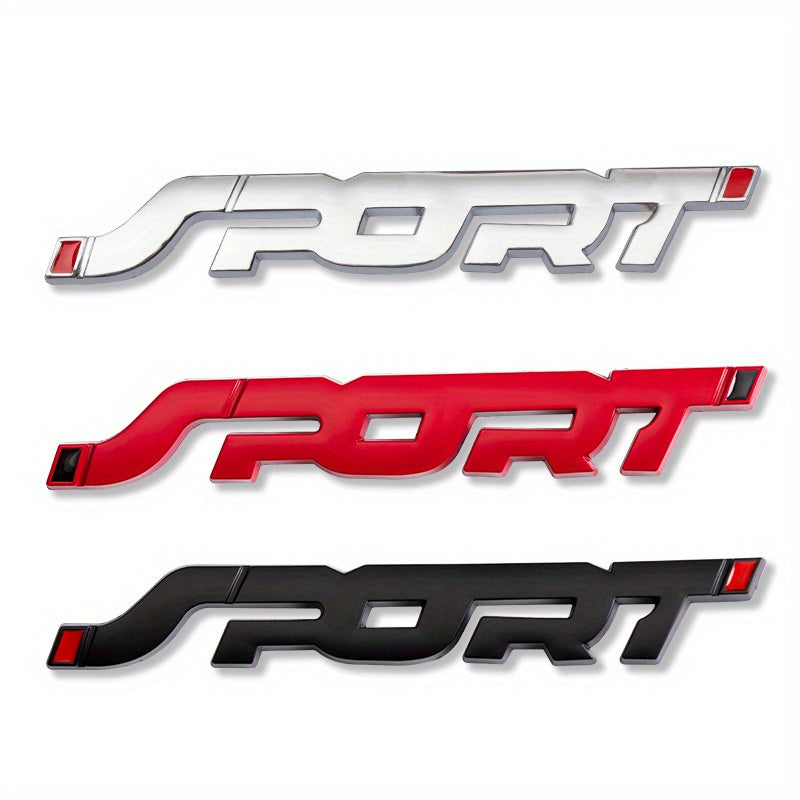 Avtomobil metalli sport stiker tanasi dekoratsiyasi quloq chizig'i decal