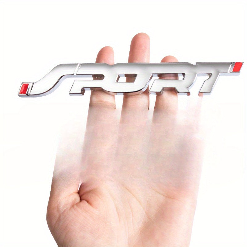 Avtomobil metalli sport stiker tanasi dekoratsiyasi quloq chizig'i decal