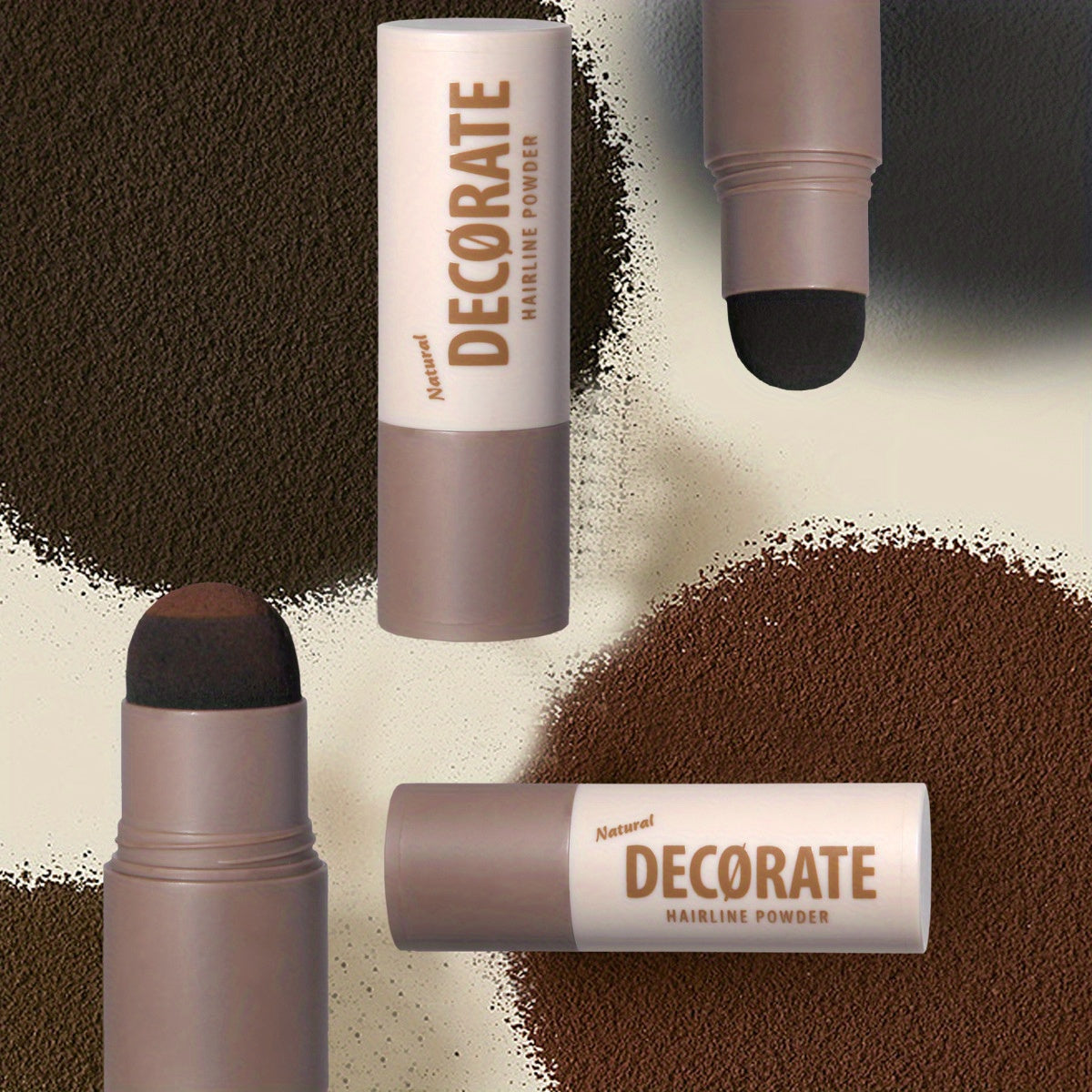 Натуральный пудровый тени для волос для линии волос, водостойкие, потостойкие, контуринг