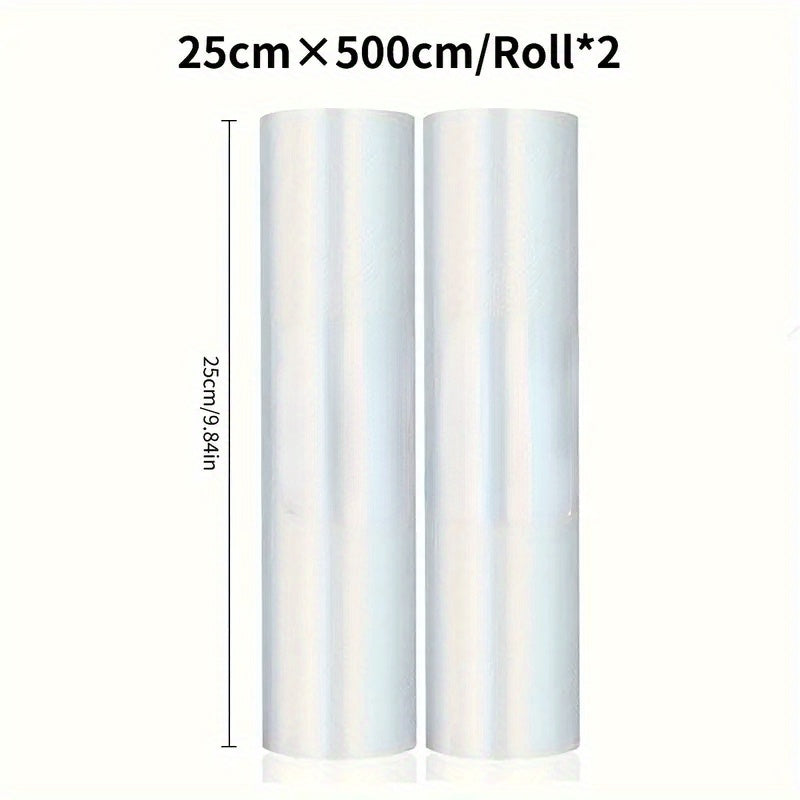 Package of 2 BPA-Free Vacuum Sealer Bags for Food Storage and Meal Prep