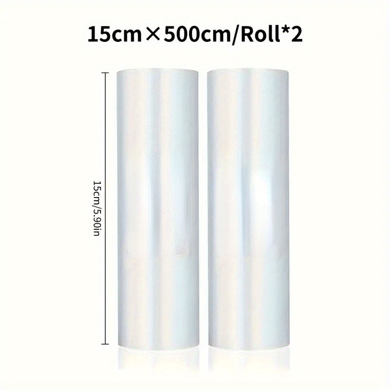 Package of 2 BPA-Free Vacuum Sealer Bags for Food Storage and Meal Prep