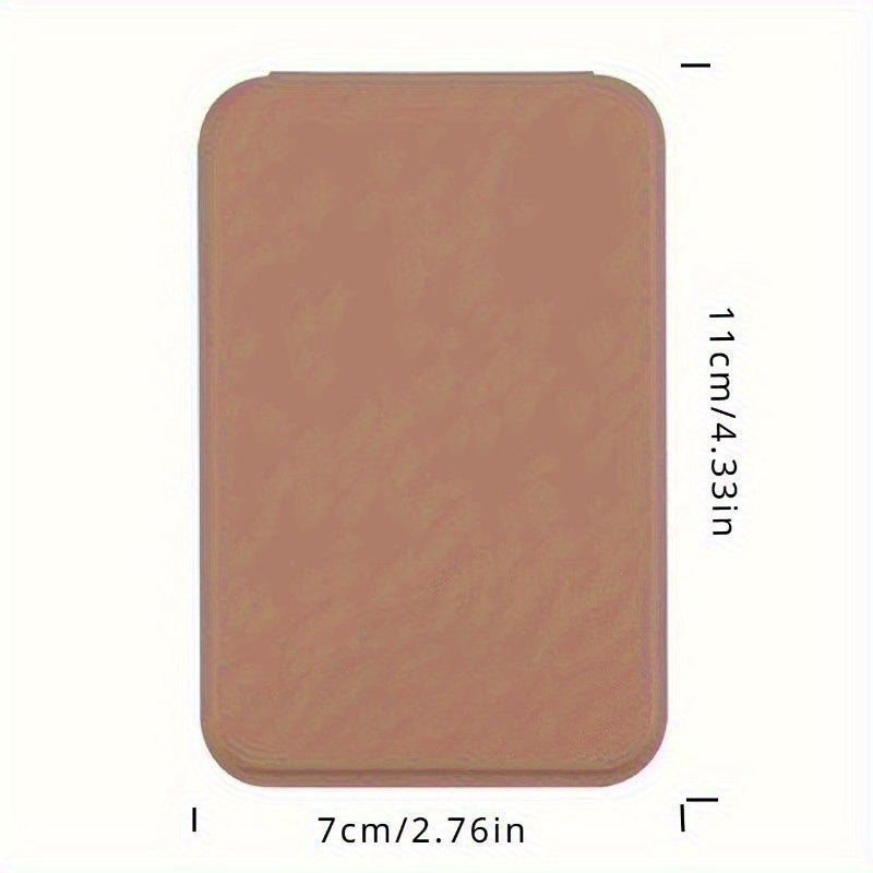 Портативное ручное зеркало для женщин, компактное складное зеркало для макияжа, стильный дорожный аксессуар