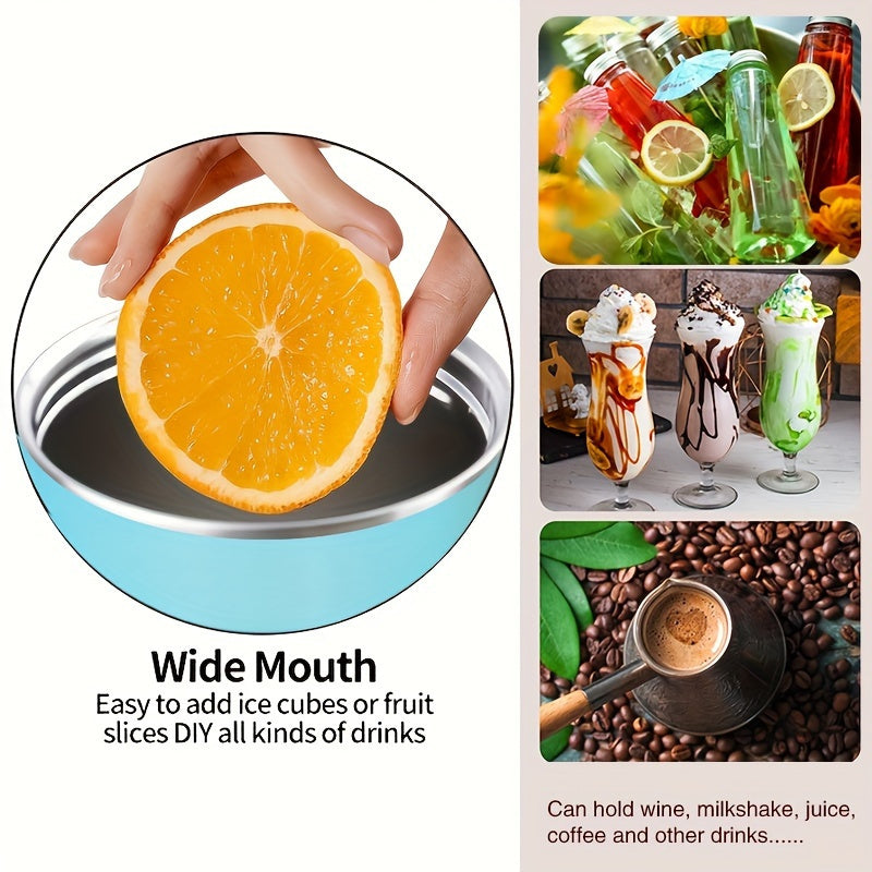 6 шт. 2 унции нержавеющие стальные рюмки с крышками и соломинками, выполненные в виде стаканов для изоляции. Идеально подходят для использования в барах, клубах, ресторанах и дома.