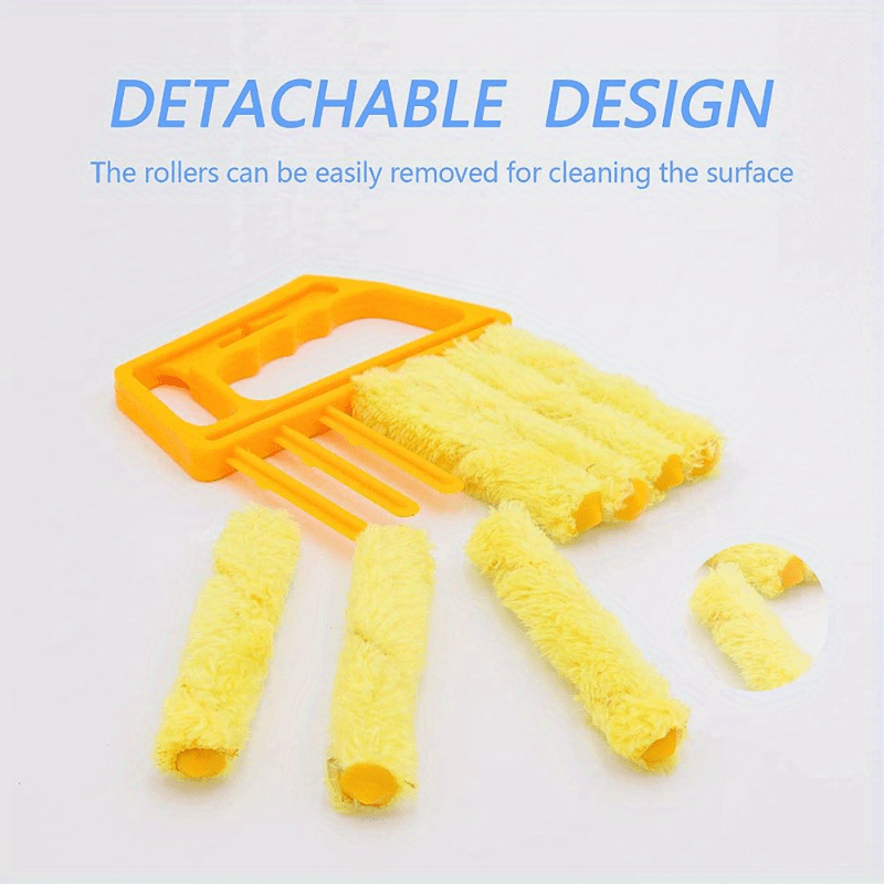 Washable Window Cleaning Brush with Microfibers for Dust and Blind Cleaning