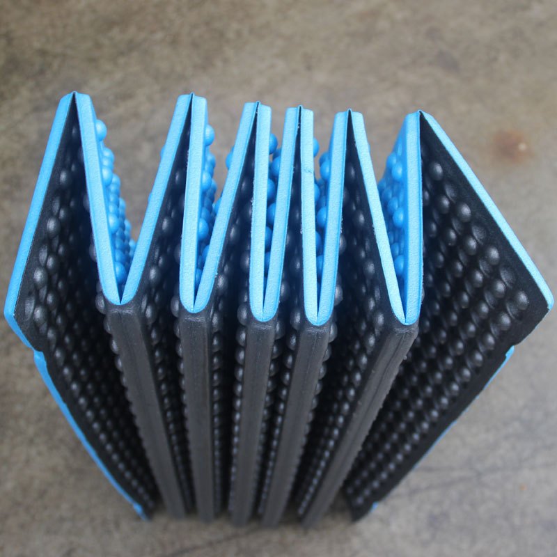 Single Person Camping Foam Sleeping Mat Waterproof Foldable Rectangular Lightweight