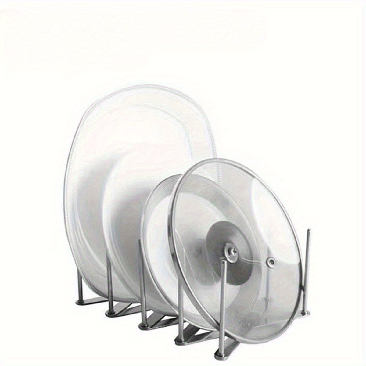 Noxush po'latdan yasalgan idish tokchasi - oshxona stoli, shkaf va raflar uchun tortiladigan ko'p maqsadli saqlash tashkilotchisi - plastinkalar, qozon qopqog'i va kesish taxtalari uchun vertikal quritish tokchasi - oshxona tashkiloti yechimi