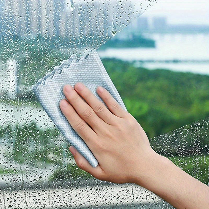 Juego de 10 toallas de microfibra para cocina 30cm absorbentes, resistentes al aceite, con borde rosa